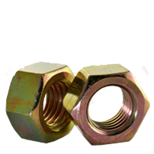 1/4"-20 Grade 5 Hex Nut, Zinc Yellow (5000/Bulk Pkg.)