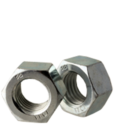 M8-1.25 Finished Hex Nut, Class 10, DIN 934 Zinc Cr+3 (3500/Bulk Pkg.)