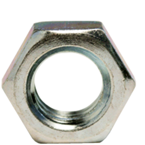 1 1/2"-6 Hex Jam Nut, Coarse, Low Carbon Steel Zinc Cr+3 (75/Bulk Pkg.)