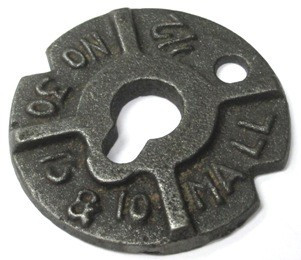 3/4" Round Malleable Iron Washers Plain (10 Lbs./Pkg.)