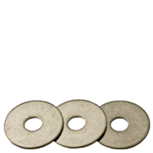 1/4" x 1-1/2" x 0.05 Fender Washers 304 Stainless Steel (1,000/Bulk Pkg.)