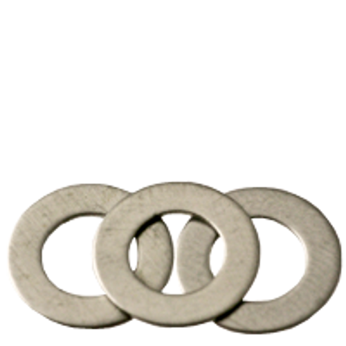 #4 x 7/32" x 0.016 Flat Washers 18-8 A2 Stainless Steel AN 960l (10,000/Bulk Pkg.)