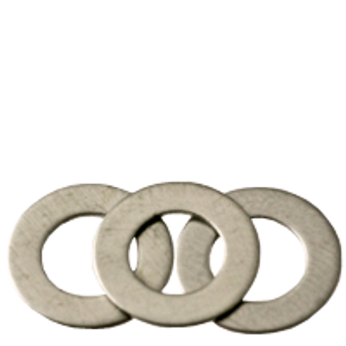 #6 x 3/8" x 0.016 Flat Washers 18-8 A2 Stainless Steel AN 960l (10,000/Bulk Pkg.)