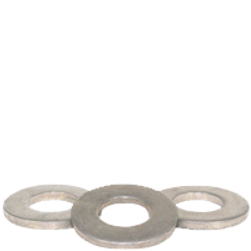 1/2" SAE Flat Washers Med. Carbon Thru-Hardened Zinc Cr+3 (USA) (2,000/Bulk Pkg.)