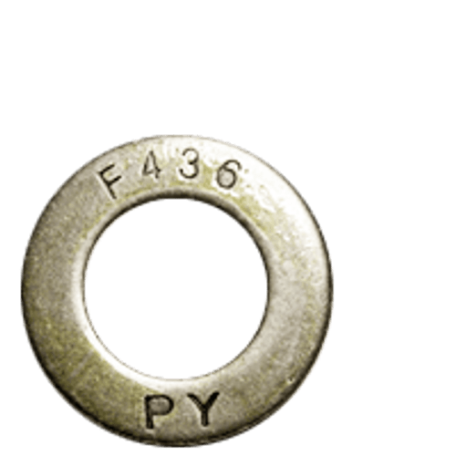 1" x 2" F436 Structural Flat Washers Med. Carbon Plain (500/Bulk Pkg.)