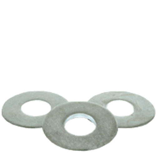 5/8" USS Flat Washers Med. Carbon Thru-Hardened Zinc Cr+3 (USA) (500/Bulk Pkg.)