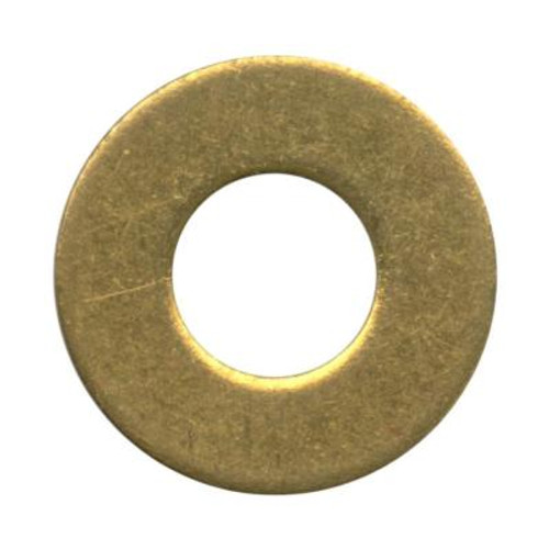 #6 Small Solid Brass Flat Washers (2000/Pkg.)