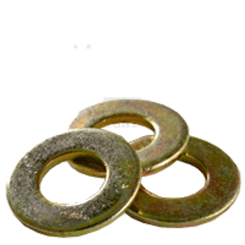 3/8" SAE Washer Zinc Yellow (50 LBS/Bulk Pkg.)