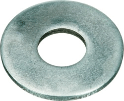1-1/8" SAE Flat Washers Low Carbon Zinc Cr+3 (50/Pkg.)