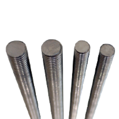 2"-4-1/2 x 3' UNC A307 Grade A All Thread Rods Zinc (1/Pkg.)