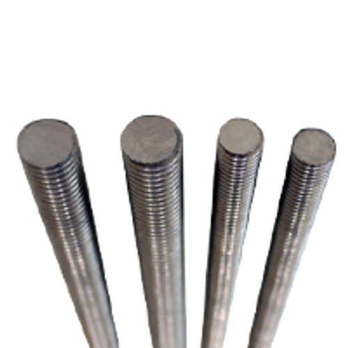 1-1/8"-12 x 3' UNF A307 Grade A All Thread Rods Zinc (1/Pkg.)