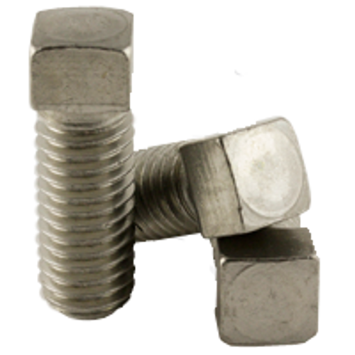 5/16"-18 x 1" (FT) Square Head Set Screw, Cup Point, Coarse, A2 Stainless Steel (18-8) (2,000/Bulk Pkg.)