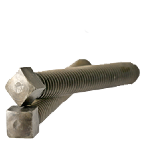 1"-8 x 6" (FT) Square Head Set Screw, 1/2 Dog Point, Coarse, Case Hardened (40/Bulk Pkg.)