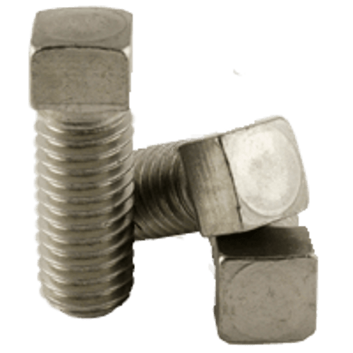 1/2"-13 x 1" (FT) Square Head Set Screw, Cup Point, Coarse, A2 Stainless Steel (18-8) (700/Bulk Pkg.)