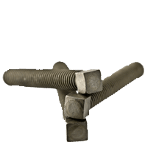 5/8"-11 x 1-3/4" (FT) Square Head Set Screw, Flat Point, Coarse, Case Hardened (200/Bulk Pkg.)