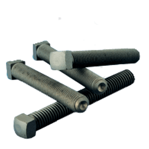 5/8"-11 x 6-1/2" (FT) Square Head Set Screw, Cup Point, Coarse, Case Hardened (40/Bulk Pkg.)
