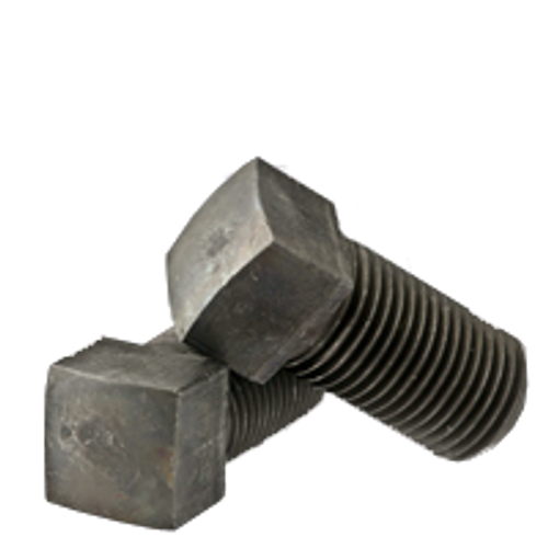 1/2"-20 x 3" (FT) Square Head Set Screw, Cup Point, Fine, Case Hardened (250/Bulk Pkg.)