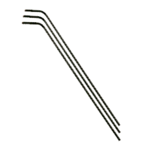 3/8" Hex Keys Alloy 6150 Long Arm (Import) (125/Bulk Pkg.)