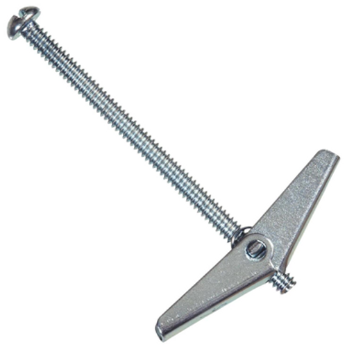 1/4"-20 x 4" Truss, Phillips/Slotted Combo Toggle Bolt Zinc (50/Pkg.)