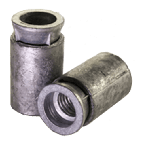 1/2"-13 Machine Screw Anchor Zinc Alloy Cone/Lead Sleeve w/Tool (50/Pkg.)