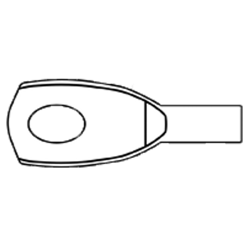 1/4"-20 Eye Couplings Zinc (100/Pkg.)