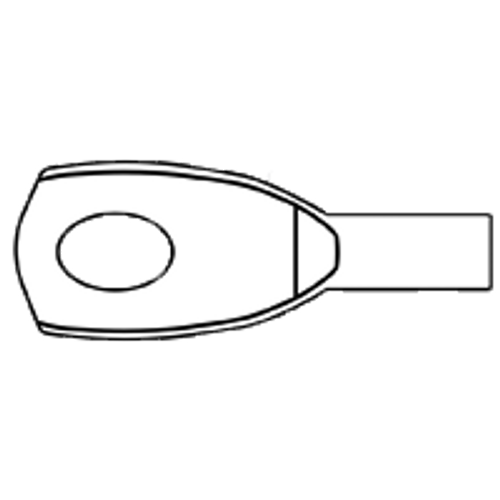 1/4"-20 Eye Couplings Zinc (600/Bulk Pkg.)