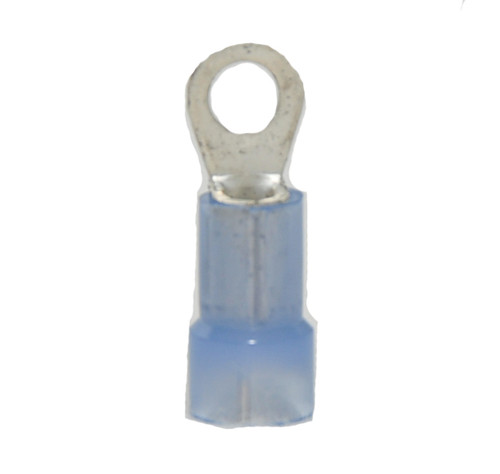 16-14 AWG Nylon Insulated #4-6 Stud Ring Terminal
