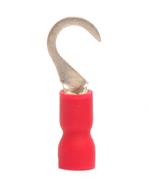 22-18 AWG Vinyl Insulated #10 Stud Hook Terminal