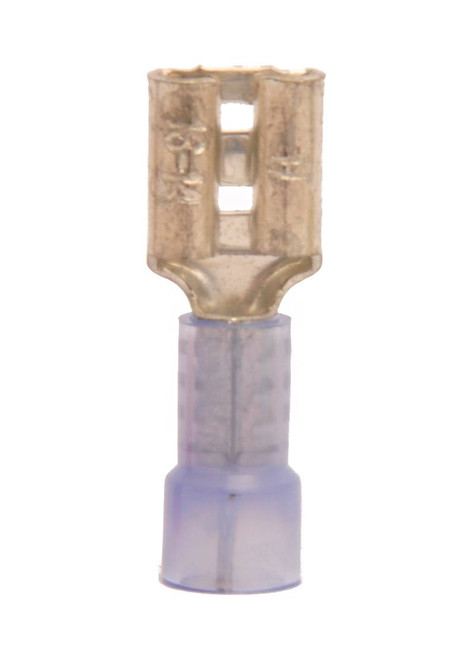 16-14 AWG Nylon Insulated .187 Female Quick Disconnect (1,000/Bulk Pkg.) 16-14 AWG Nylon Insulated .187 Female Quick Disconnect (1,000/Bulk Pkg.)