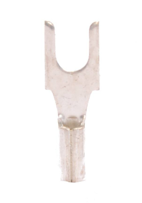 16-14 AWG Non-Insulated #8 Block Spade Terminal - Steel - High Temperature 16-14 AWG Non-Insulated #8 Block Spade Terminal - Steel - High Temperature