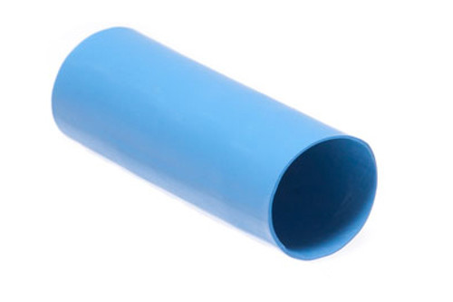 16-14 AWG Dual Walled Color Coated - Adhesive Lined Heat Shrink - 1/4"  X 6"  Blue