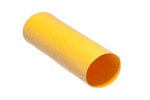 12-10 AWG Dual Walled Color Coated - Adhesive Lined Heat Shrink - 5/16"  X 6 " Yellow