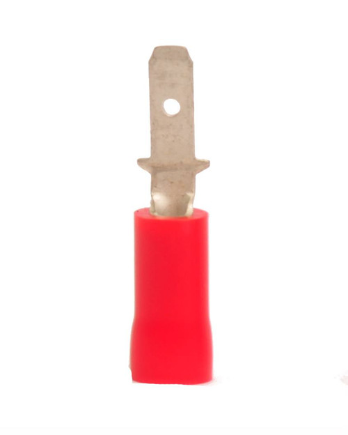 22-18 AWG Vinyl Insulated .187 Male Quick Disconnect (1,000/Bulk Pkg.)