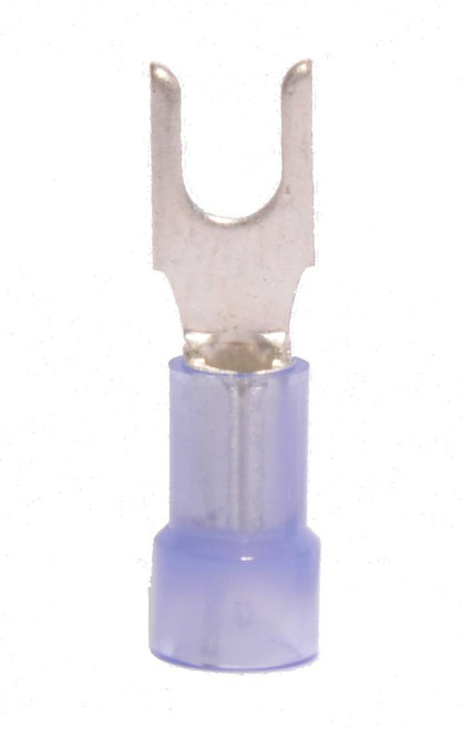 16-14 AWG Nylon Insulated #10 Block Spade Terminal 16-14 AWG Nylon Insulated #10 Block Spade Terminal