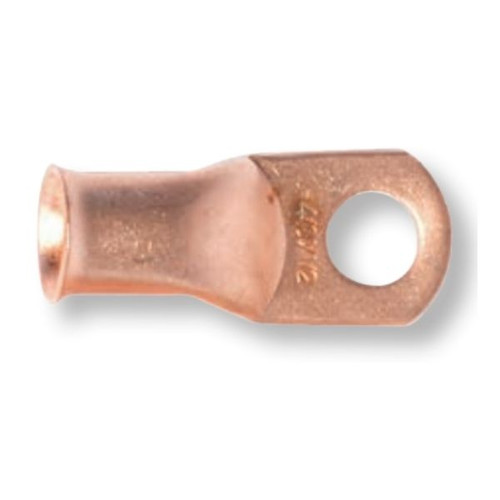 4/0 AWG 3/8 Stud Unplated Copper Heavy Duty Electrical Lug (100/Pkg.)