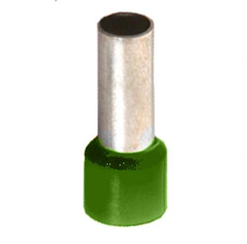 10 GA Ferrule Wire Ends Green (1,000/Bulk Pkg.)