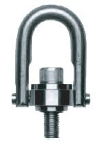 Swivel Hoist Ring, 800 lb Capacity, 5/16" Shank Dia., 9/16" Shank Length (4/Pkg)