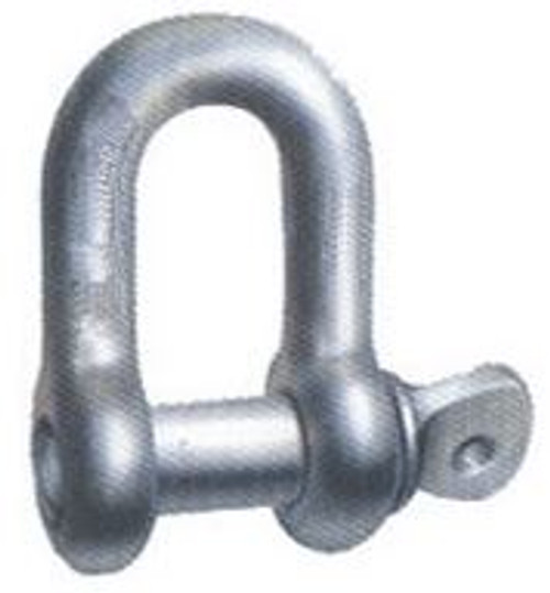 5/16" x 3/8" Screw Pin Chain Shackles, Hot Dipped Galvanized (85/Pkg)