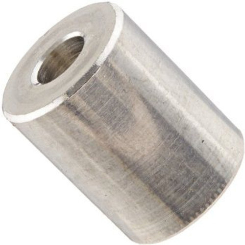 1/2" OD x 7/8" L x #25 Hole Aluminum Round Spacer (1,000/Bulk Pkg.)