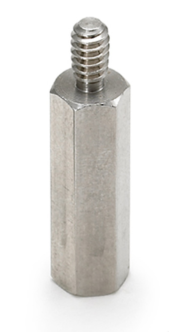 3/16" OD x 13/16" L x 4-40 Thread Aluminum Male/Female Hex Standoff, Plain (1000/Bulk Pkg.)