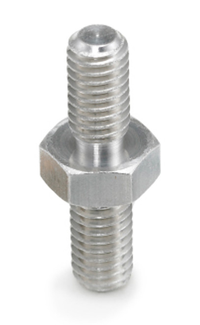 1/4"OD x (3/8" & 3/8" L) x (10-32 & 10-32 Threads) Stainless Steel Male/Male Hex Standoff, Plain (50/Pkg)