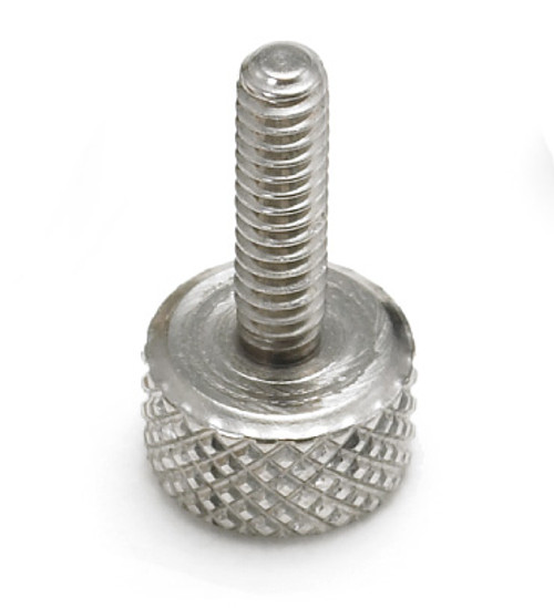 #8-32x1/2" Knurled Thumb Screws, Stainless Steel (100/Bulk Pkg.)