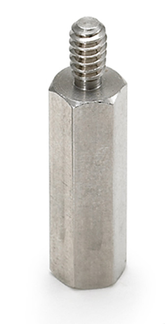 4.5 mm OD x 5 mm L x M2.5x.45 Thread Aluminum Male/Female Hex Standoff (500/Bulk Pkg.)