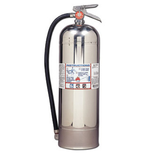 Pro Plus Line Pro 2.5 W Fire Extinguisher, 2-A, 100psi, 24.75" x 7", 2.5 gal (Qty. 1)