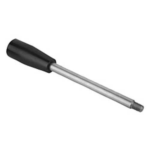 Kipp 3/8"-16 Gear Lever, Stainless Steel, Style E, 65 mm Length (Qty. 1), K0179.16A4X65