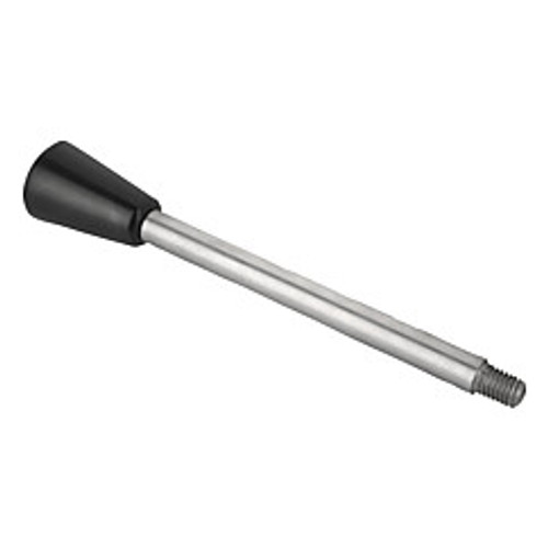 Kipp M8 Gear Lever, Stainless Steel, Style C, 50 mm Length (Qty. 1), K0179.1410X50