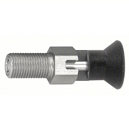 Kipp M20x1.5 (78 mm Length) Indexing Plunger with Pull Knob, Stainless Steel, Locking Pin Hardened - Style C (Qty. 1), K0338.03412