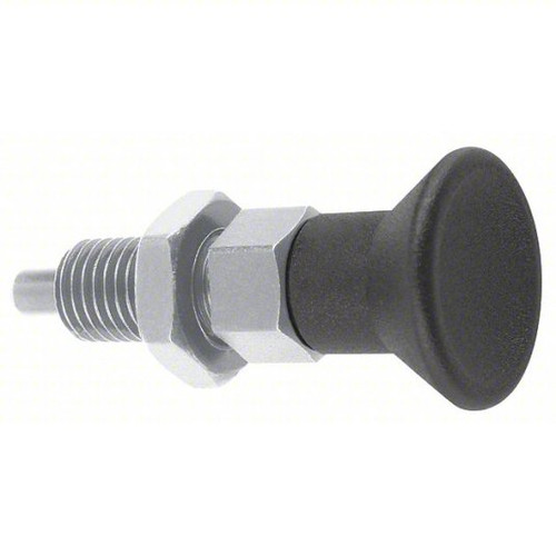 Kipp 1/4"-28 Indexing Plunger with Pull Knob, Stainless Steel, Extended Locking Pin Hardened - Style B (1/Pkg.), K0630.202903AJ