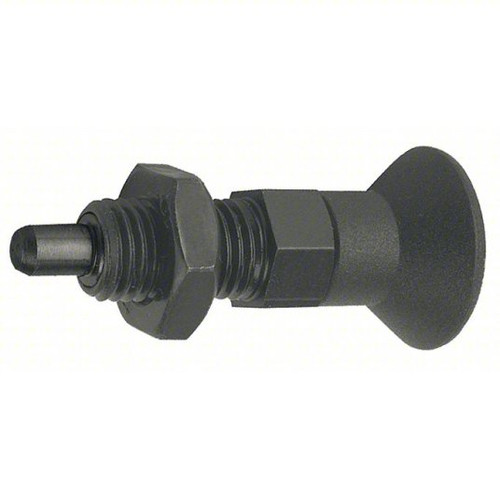 Kipp 3/4"-16 Indexing Plunger with Pull Knob, Steel, Extended Locking Pin Hardened - Style B (1/Pkg.), K0630.22412AO
