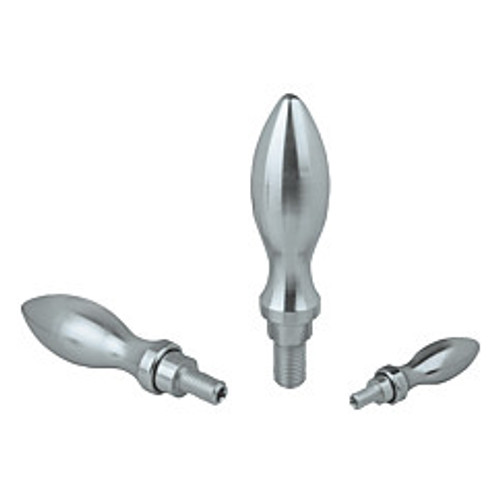 Kipp M10 x 25 mm x 75 mm Machine and Handwheel Handles, Revolving, DIN 98 Style E, Steel (Qty. 1), K0168.1025083 Kipp M10 x 25 mm x 75 mm Machine and Handwheel Handles, Revolving, DIN 98 Style E, Steel (Qty. 1), K0168.1025083